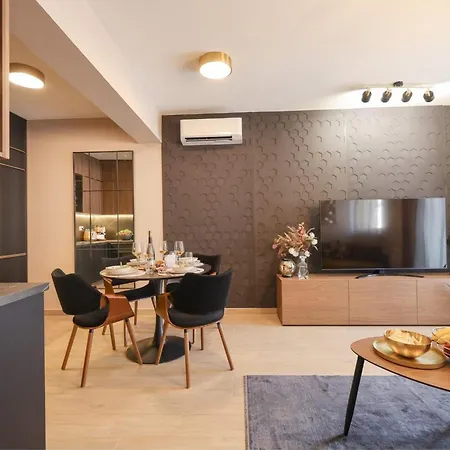 Belvedere Luxury Two Bedroom With Parking Lejlighed Zadar